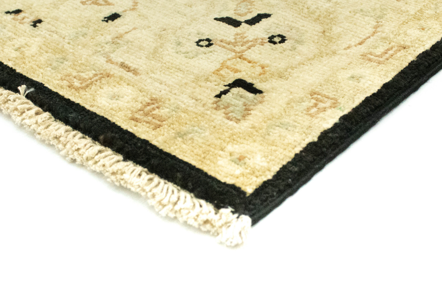 Ziegler Teppich 307 x 84 cm - schwarz