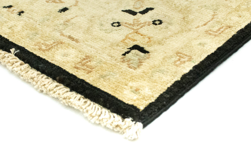 Ziegler Teppich 307 x 84 cm - schwarz