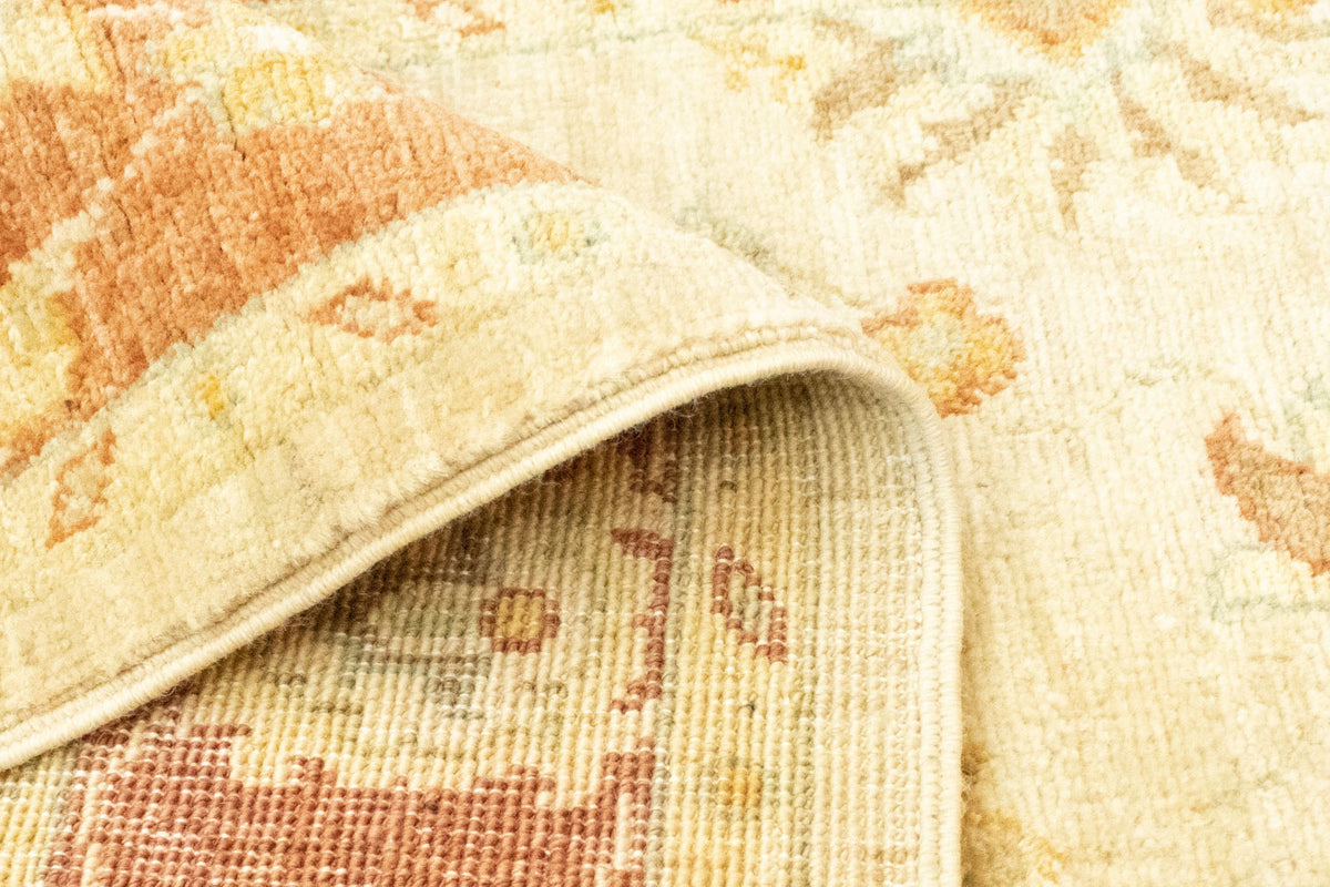 Ziegler Teppich 355 x 81 cm - hellbeige