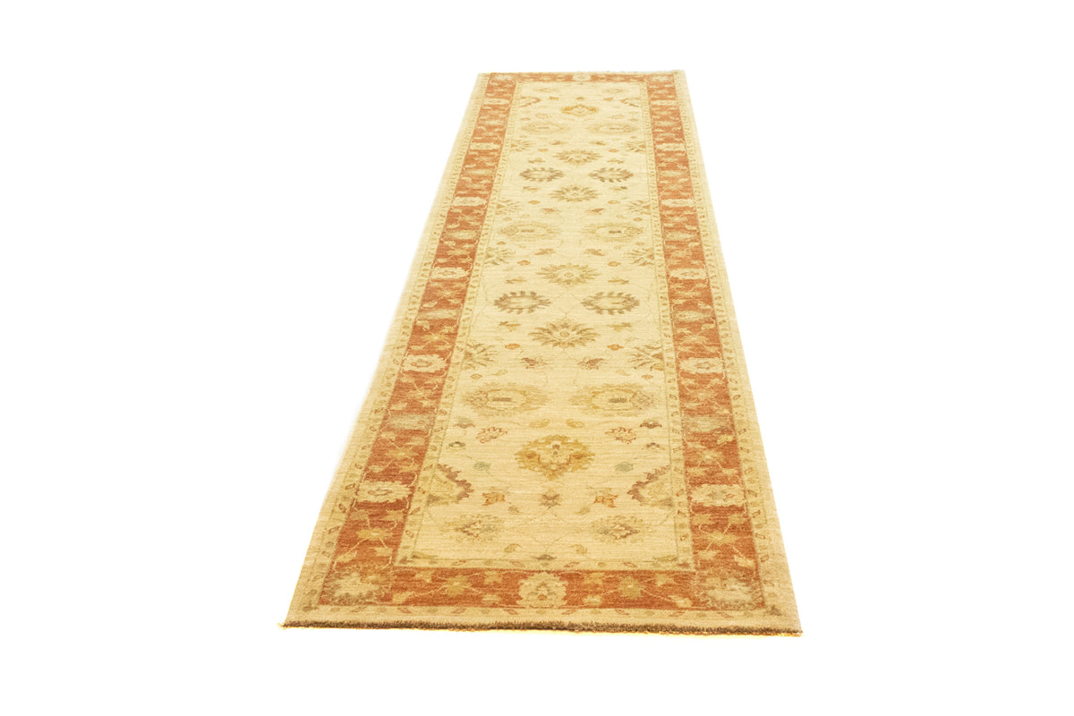 Ziegler Teppich 355 x 81 cm - hellbeige
