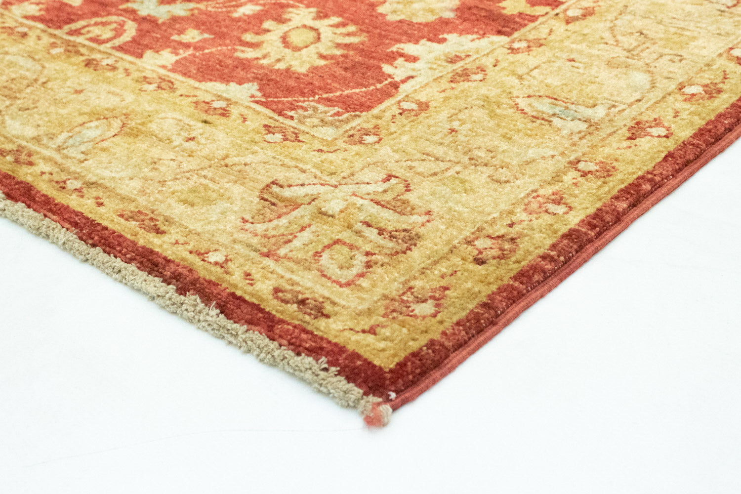 Ziegler Teppich 147 x 102 cm - rot