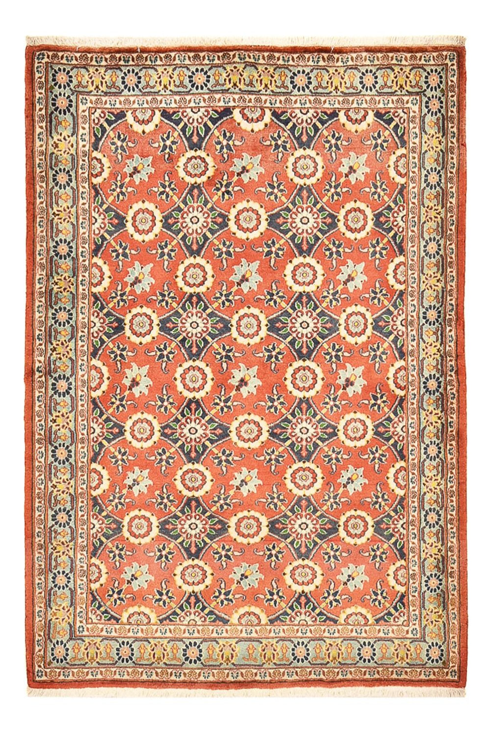 Perserteppich - Nomadic - 153 x 107 cm - mehrfarbig