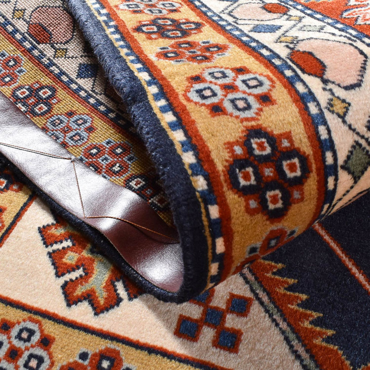 Perserteppich - Nomadic - 197 x 136 cm - dunkelblau