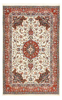 Perserteppich - Ghom - Royal - 216 x 140 cm - creme