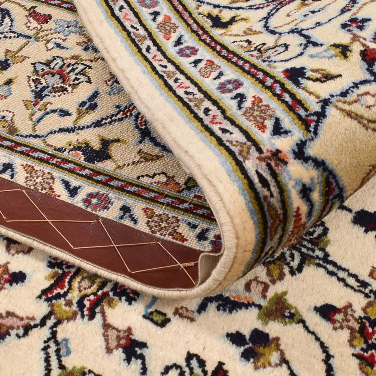 Perserteppich - Keshan - Royal - 208 x 135 cm - creme