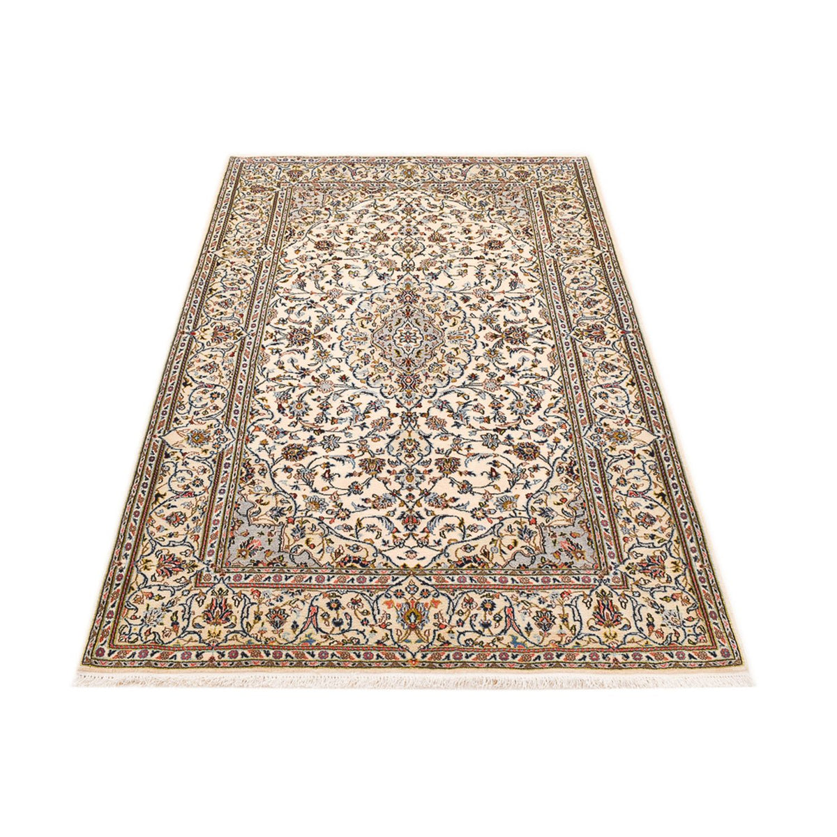Perserteppich - Keshan - Royal - 208 x 135 cm - creme