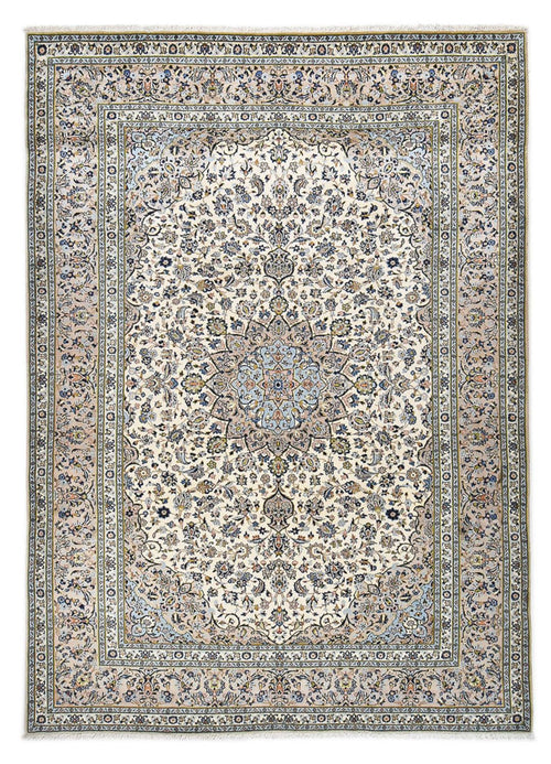 Perserteppich - Keshan - 352 x 257 cm - grau