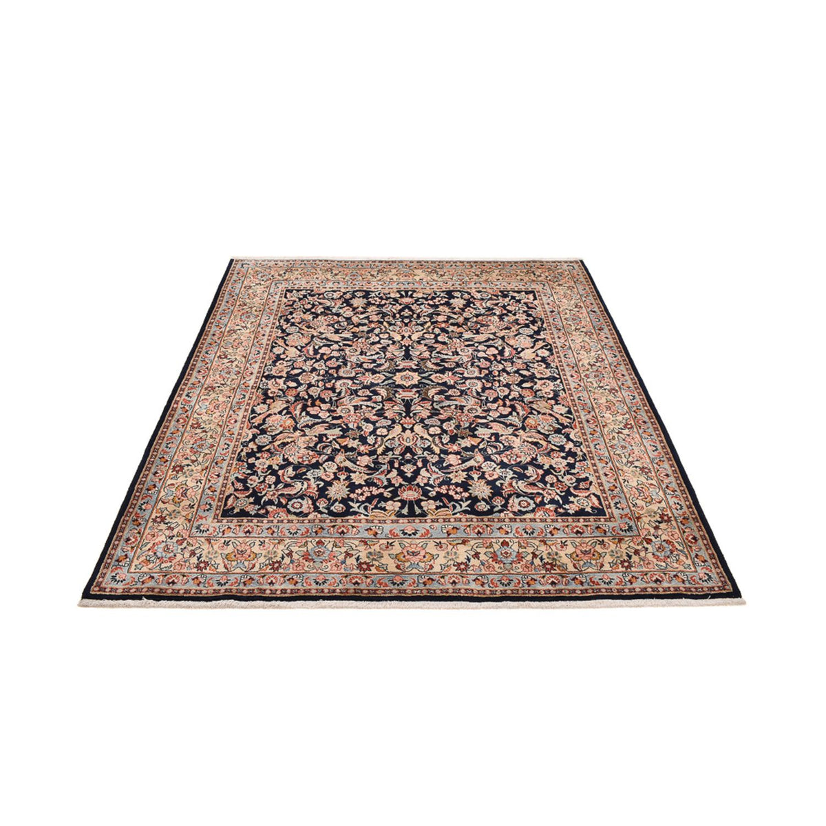 Perserteppich - Keshan - 238 x 205 cm - dunkelblau