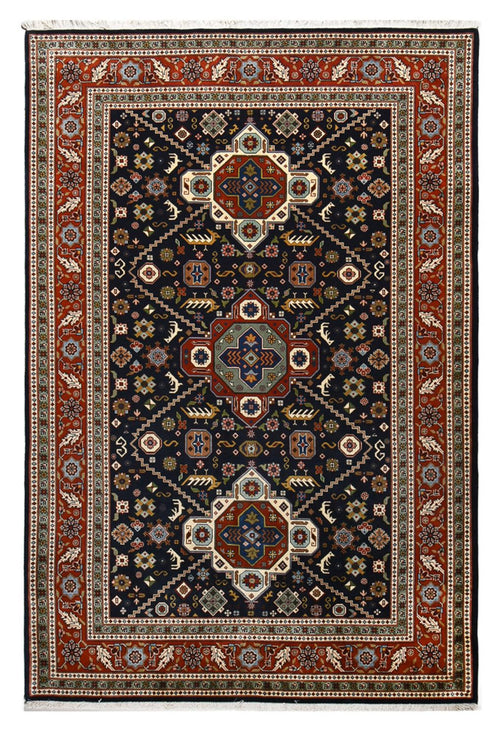 Perserteppich - Nomadic - 290 x 196 cm - rot