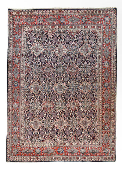 Sarough Teppich 293x400cm - Perserteppich - dunkelgrau