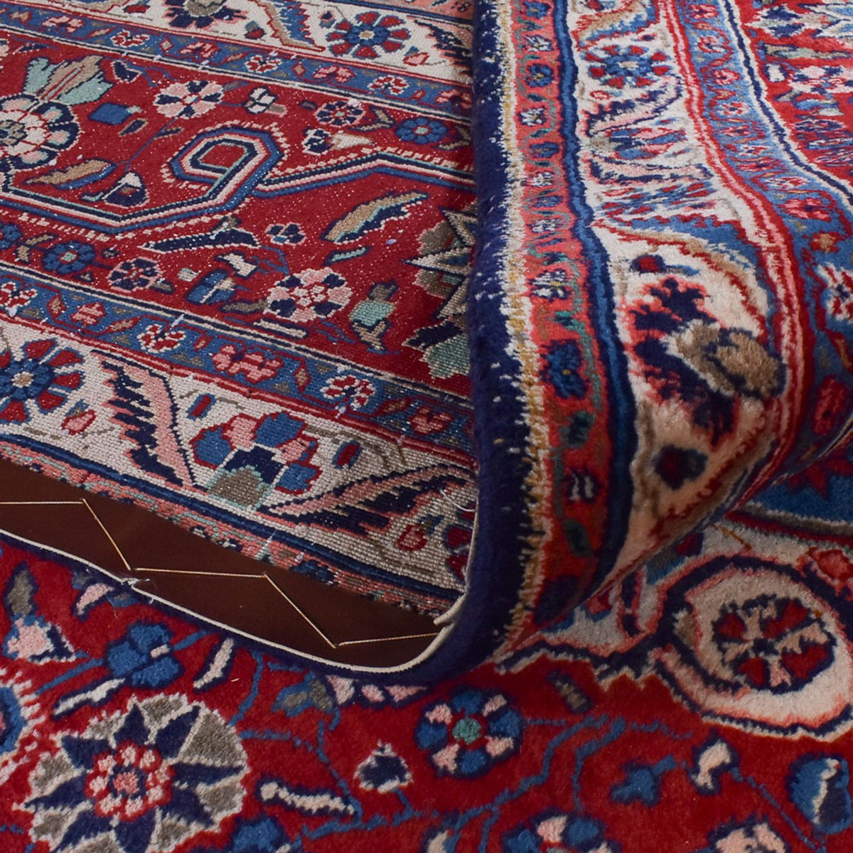 Perserteppich - Classic - 377 x 305 cm - dunkelblau