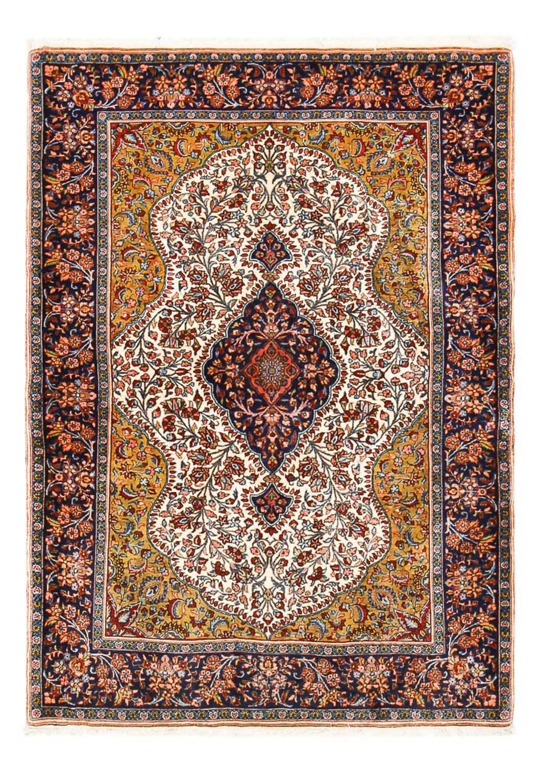 Perserteppich - Täbriz - Royal - 210 x 153 cm - caramel