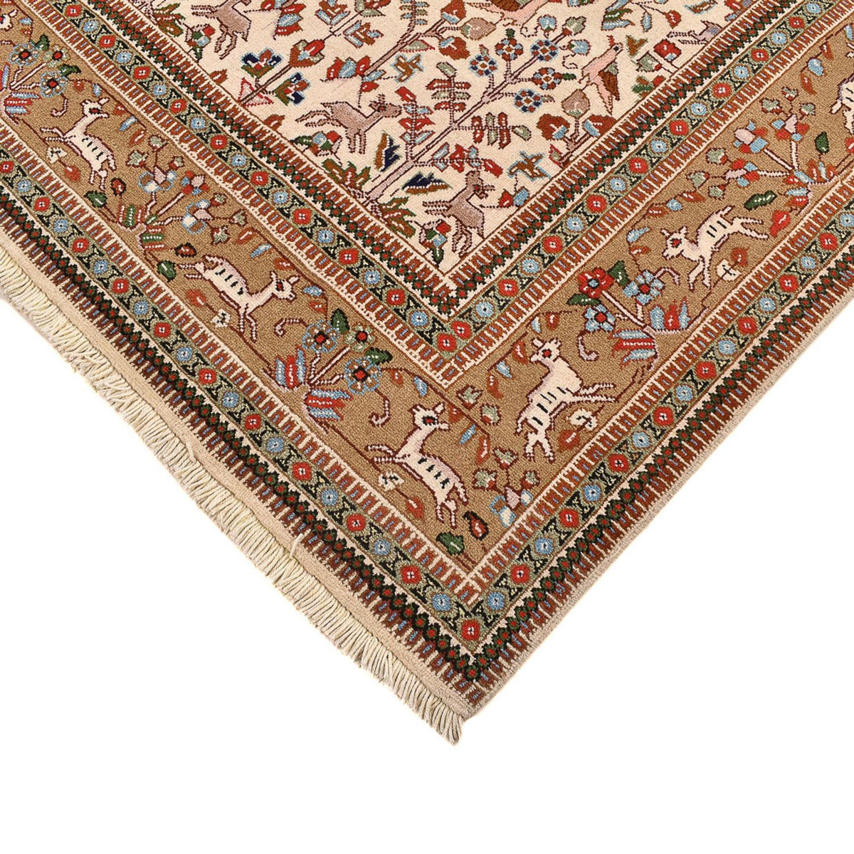 Perserteppich - Classic quadratisch  - 200 x 200 cm - creme