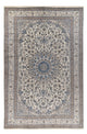 Perserteppich - Nain - Royal - 626 x 400 cm - grau