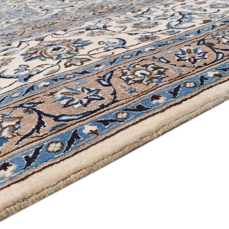 Perserteppich - Nain - Royal - 626 x 400 cm - grau