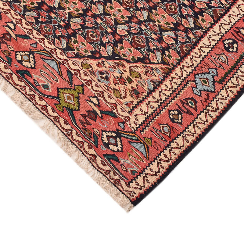 Kelim Teppich - Oriental - 238 x 132 cm - dunkelbeige