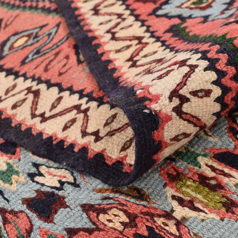 Kelim Teppich - Oriental - 238 x 132 cm - dunkelbeige