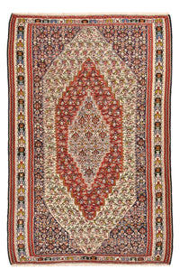 Kelim Teppich - Oriental - 232 x 157 cm - braun