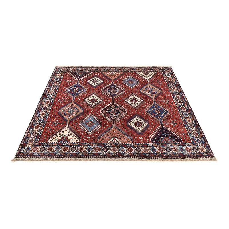 Perserteppich - Nomadic quadratisch  - 200 x 188 cm - rot