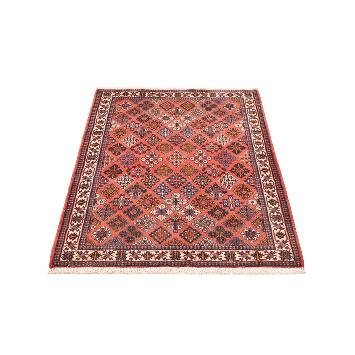 Perserteppich - Nomadic - 154 x 114 cm - hellrot
