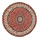 Perserteppich - Täbriz - Premium rund  - 300 x 300 cm - rot