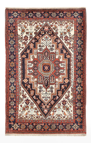 Perserteppich - Nomadic - 124 x 82 cm - terrakotta