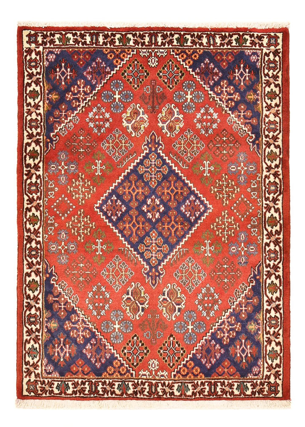 Perserteppich - Nomadic - 156 x 110 cm - hellrot