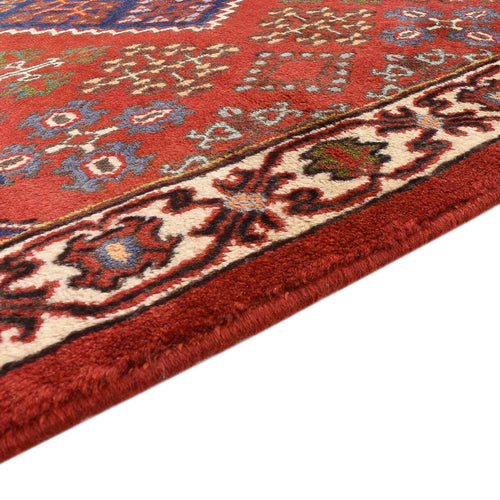 Perserteppich - Nomadic - 156 x 110 cm - hellrot