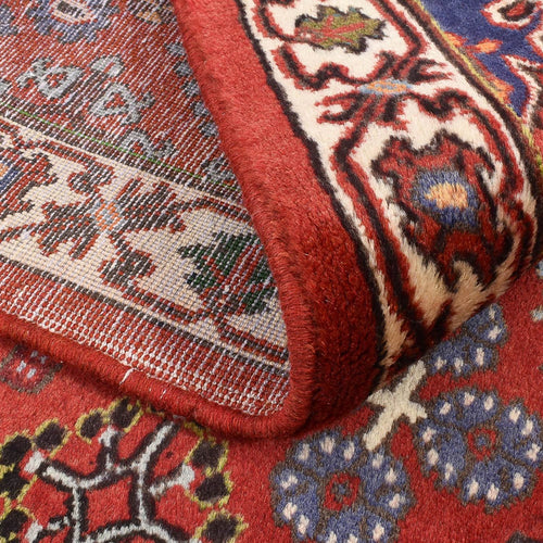 Perserteppich - Nomadic - 156 x 110 cm - hellrot