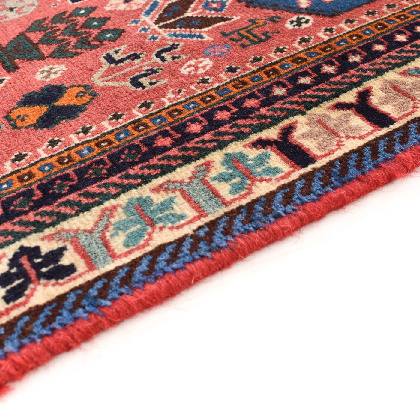 Läufer Gabbeh - Kaschkuli Perser - 296 x 80 cm - rot