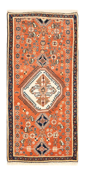 Perserteppich - Nomadic - 124 x 64 cm - orange