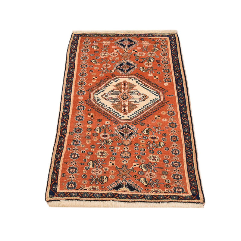 Perserteppich - Nomadic - 124 x 64 cm - orange