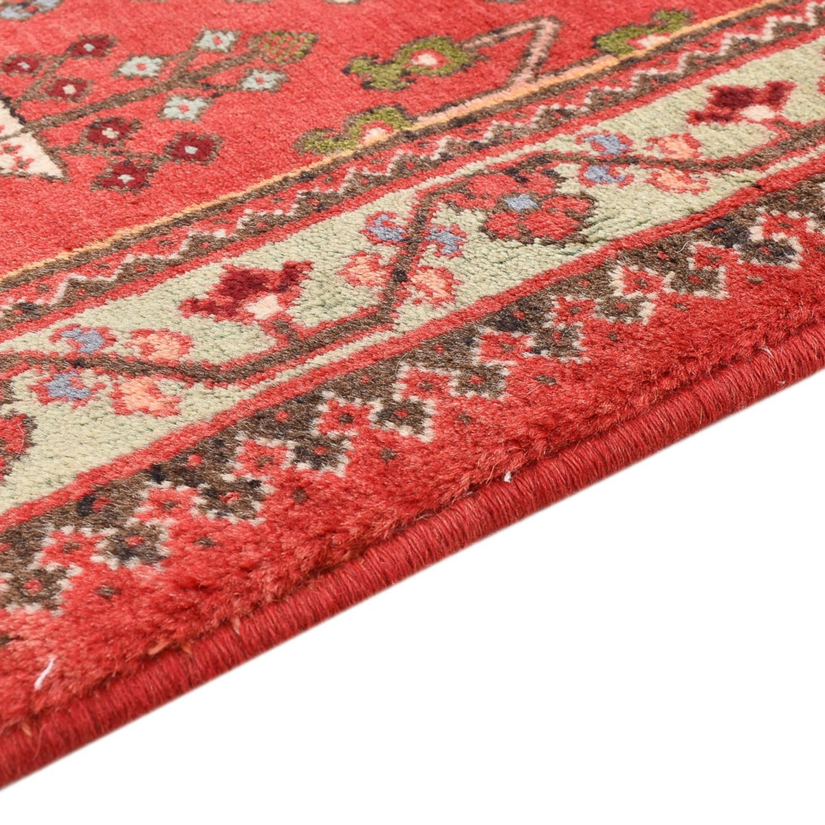 Perserteppich - Nomadic - 160 x 111 cm - rot