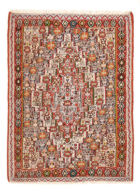 Kelim Teppich - Oriental - 145 x 118 cm - terrakotta