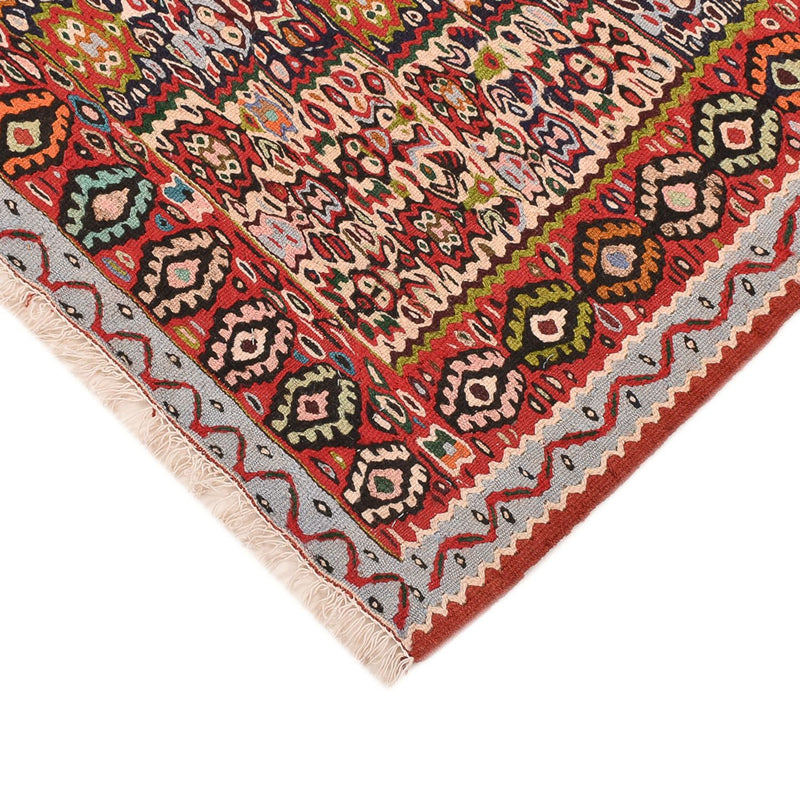 Kelim Teppich - Oriental - 145 x 118 cm - terrakotta