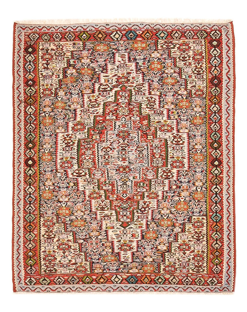 Kelim Teppich - Oriental - 150 x 118 cm - terrakotta