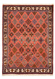 Perserteppich - Nomadic - 158 x 115 cm - hellrot