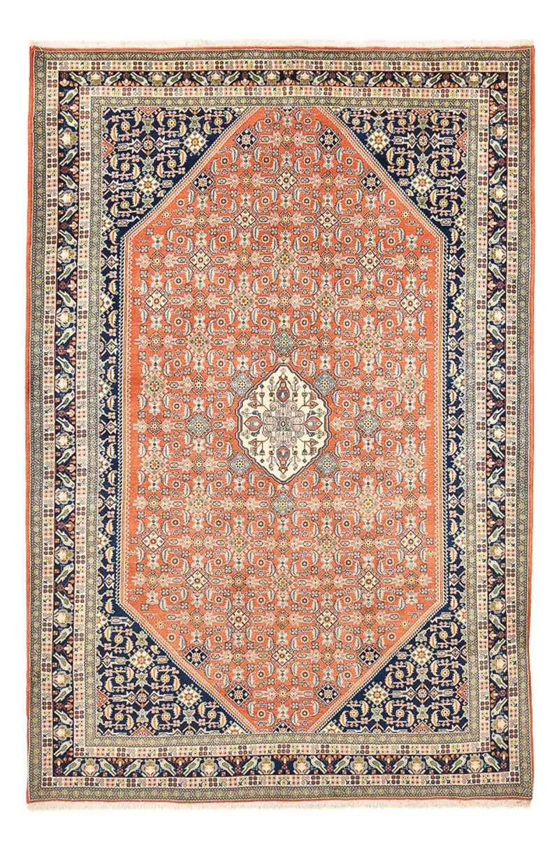 Gabbeh Teppich - Kaschkuli Perser - 306 x 203 cm - hellrot