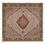 Perserteppich - Täbriz - Royal quadratisch  - 202 x 196 cm - hellbraun