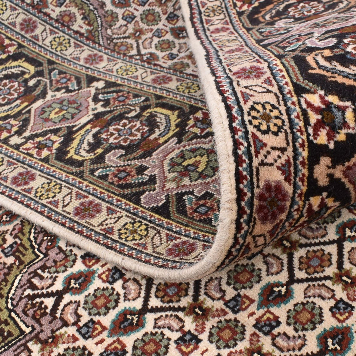 Perserteppich - Täbriz - Royal quadratisch  - 212 x 200 cm - braun