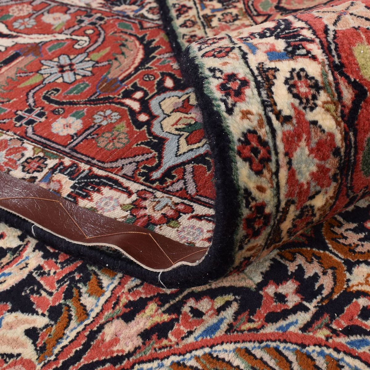 Perserteppich - Bidjar quadratisch  - 302 x 300 cm - rost