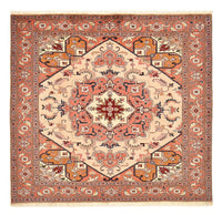 Perserteppich - Nomadic quadratisch  - 200 x 197 cm - hellbeige