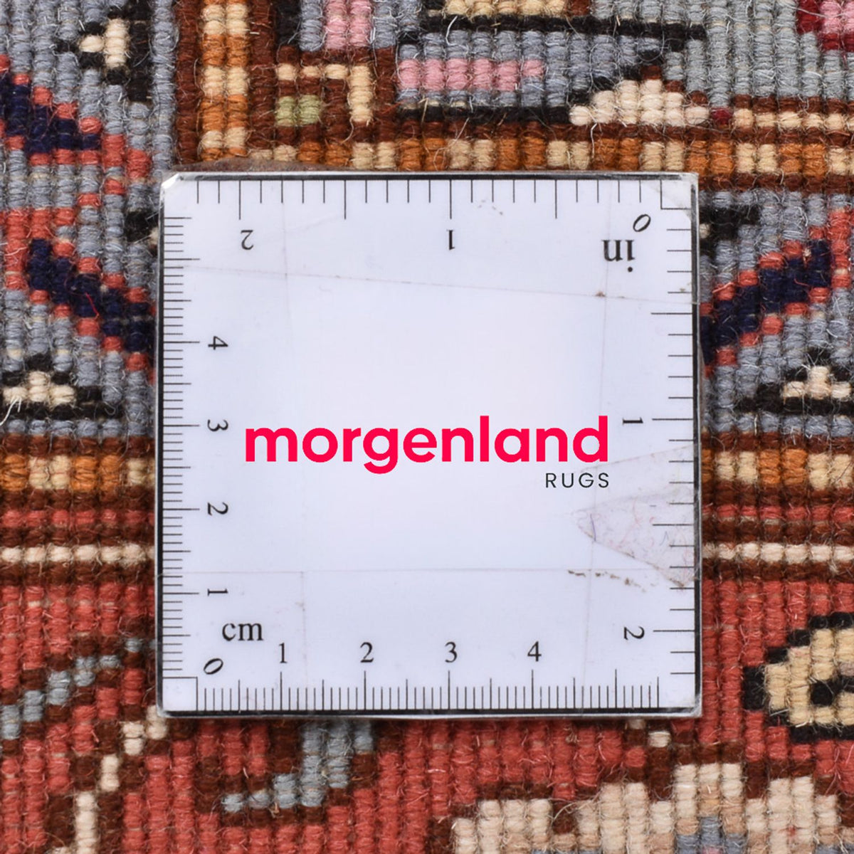 Perserteppich - Nomadic quadratisch  - 200 x 197 cm - hellbeige