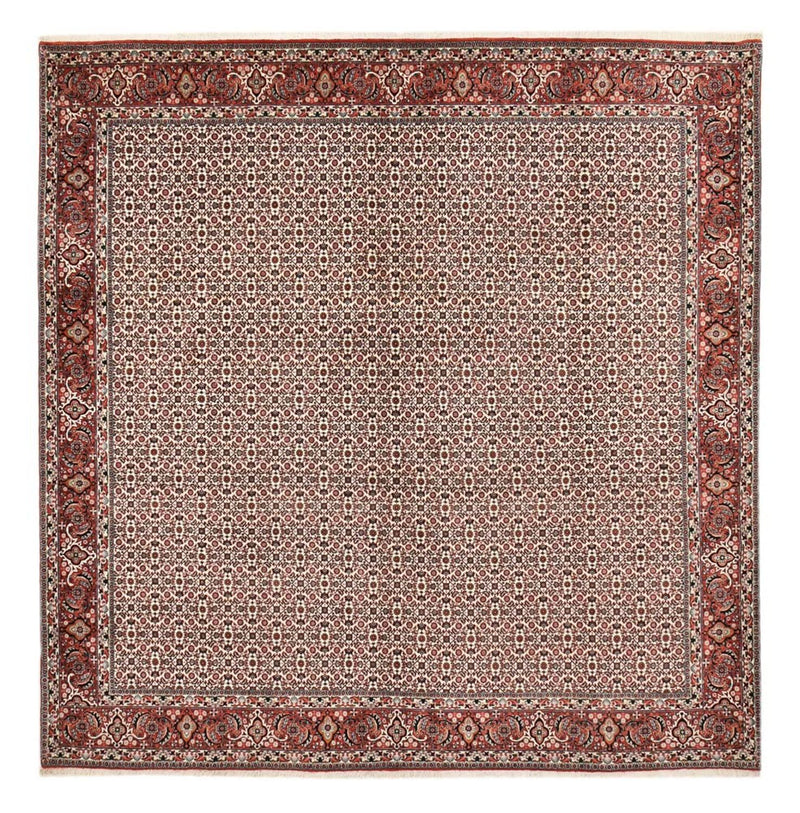 Perserteppich - Bidjar quadratisch  - 306 x 304 cm - rost