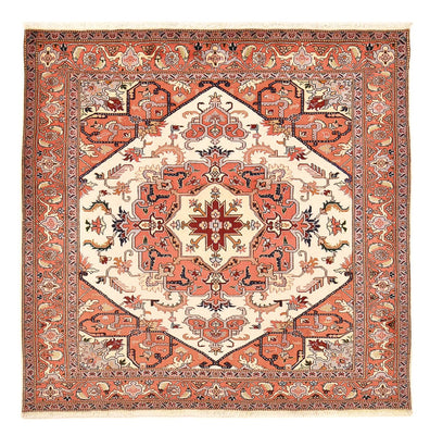 Perserteppich - Täbriz - Royal quadratisch  - 207 x 205 cm - creme
