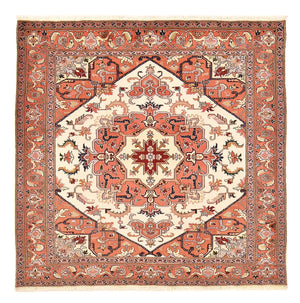 Perserteppich - Täbriz - Royal quadratisch  - 207 x 205 cm - creme