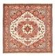 Täbriz - 40 Raj Teppich 207x205cm - Perserteppich
