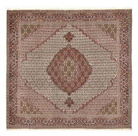 Perserteppich - Täbriz - Royal quadratisch  - 204 x 200 cm - braun