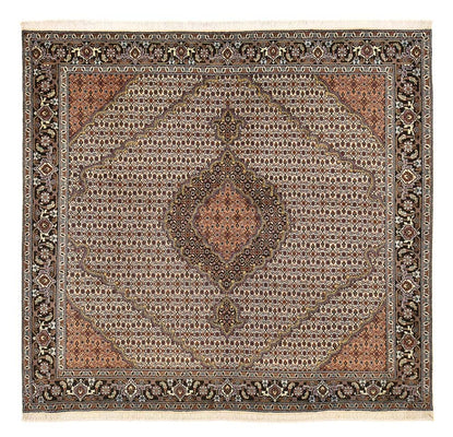 Perserteppich - Täbriz - Royal quadratisch  - 202 x 200 cm - sand