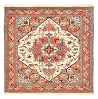 Perserteppich - Nomadic quadratisch  - 200 x 200 cm - creme